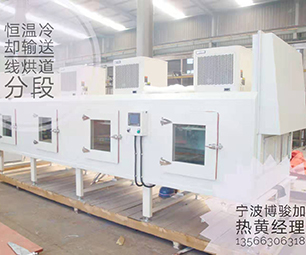 Constant temperature cooling drying channel