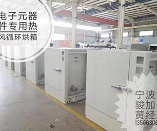 Special oven for electronic components